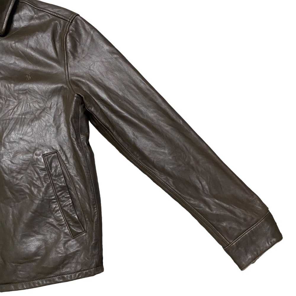 Vintage Polo Ralph Lauren Lambskin Leather Jacket - image 3