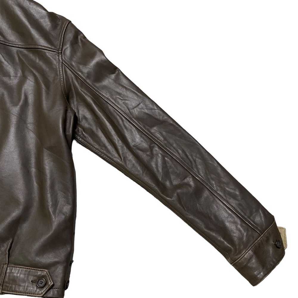 Vintage Polo Ralph Lauren Lambskin Leather Jacket - image 8