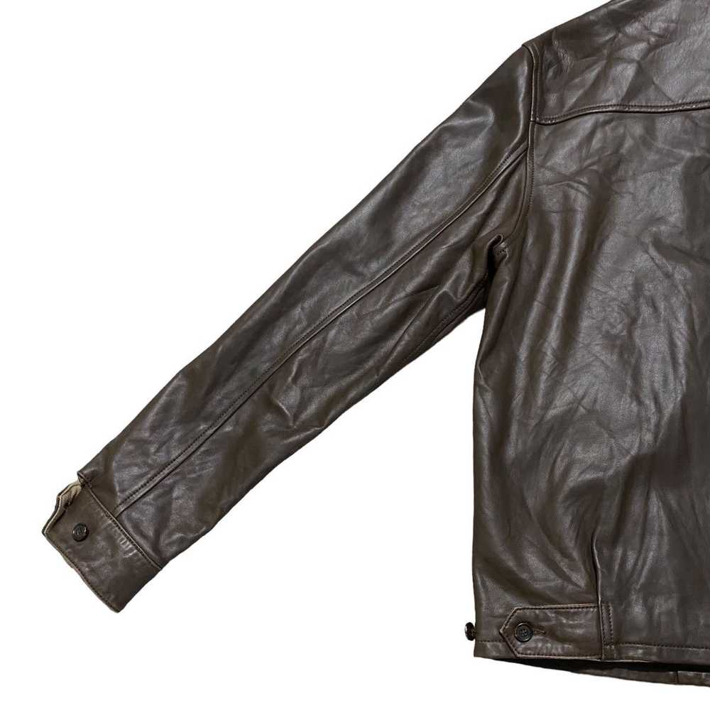 Vintage Polo Ralph Lauren Lambskin Leather Jacket - image 9