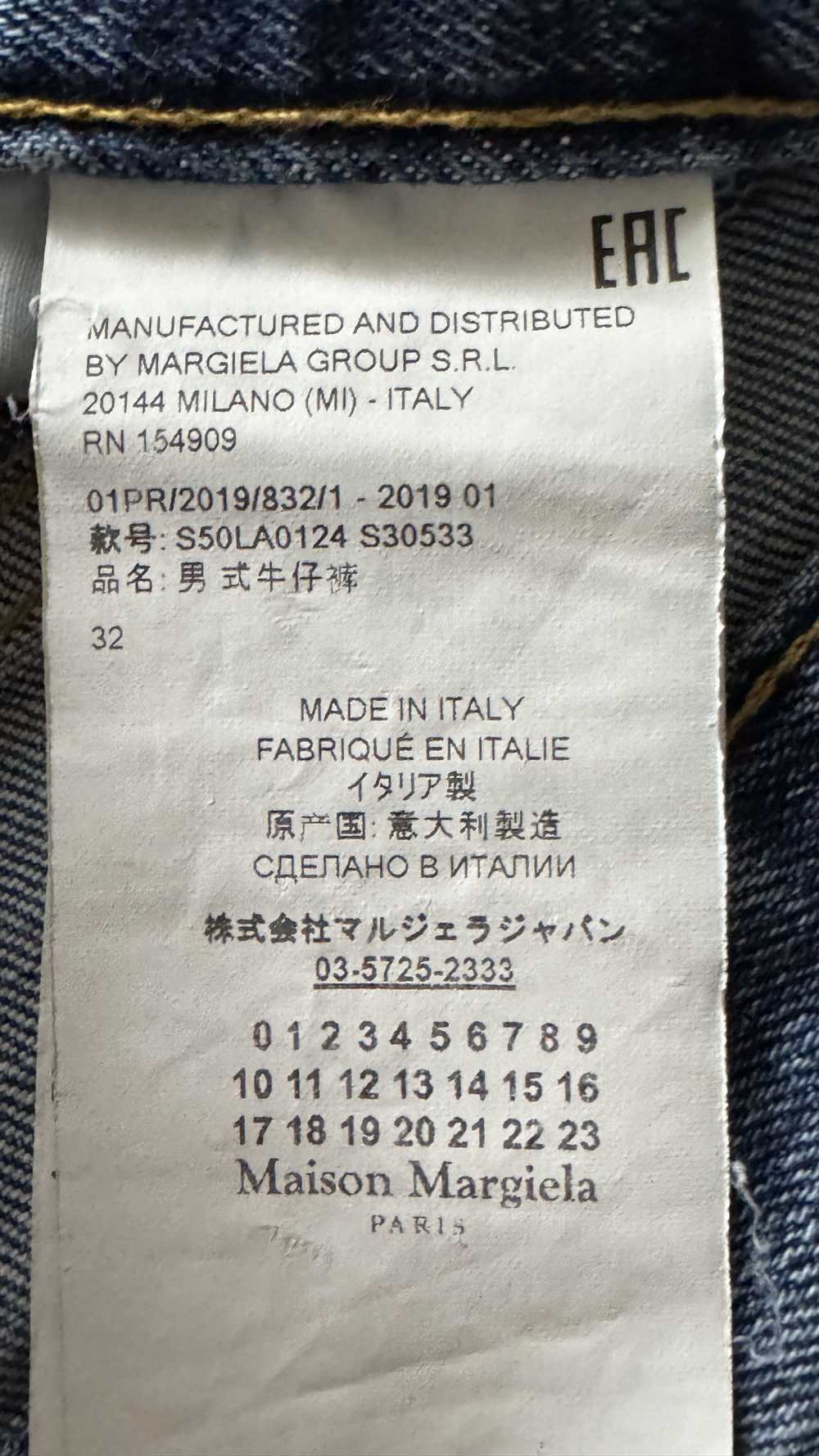 aa . 32 . MAISON MARGIELA . DENIM . MADE IN ITALY - image 10