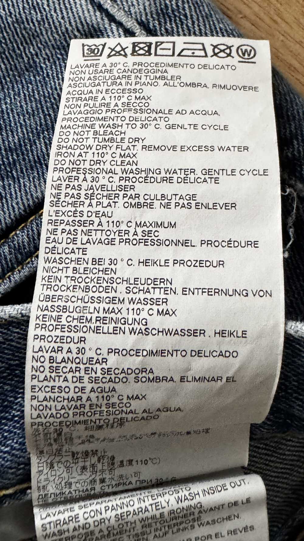 aa . 32 . MAISON MARGIELA . DENIM . MADE IN ITALY - image 12