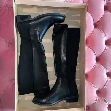 BcBg Generation Black Leather Boots