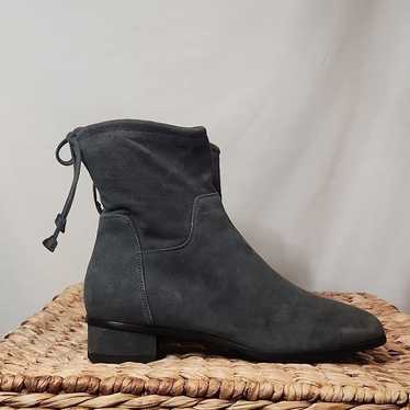 Aquatalia Fausta Suede Black Booties, Women’s Size 8.5 Waterproof top