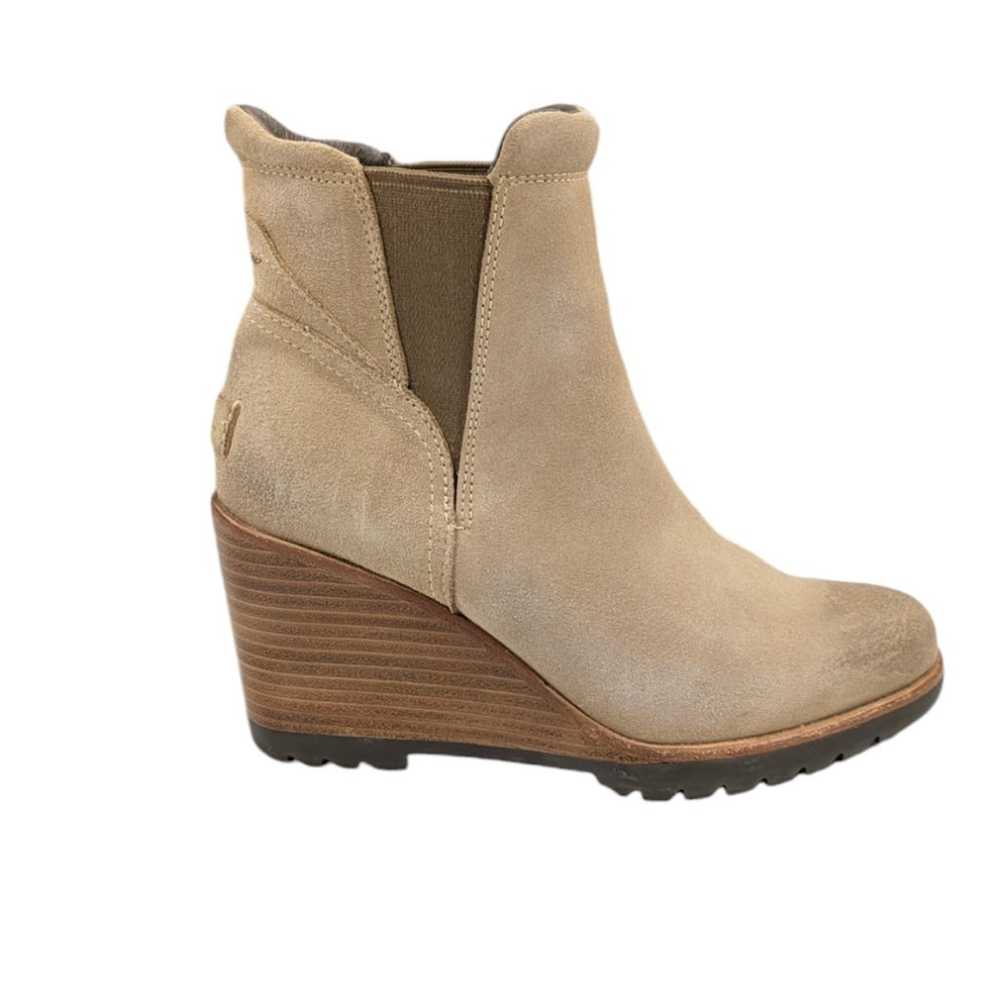 Sorel After Hours Chelsea Wedge Booties EUC $170 … - image 3