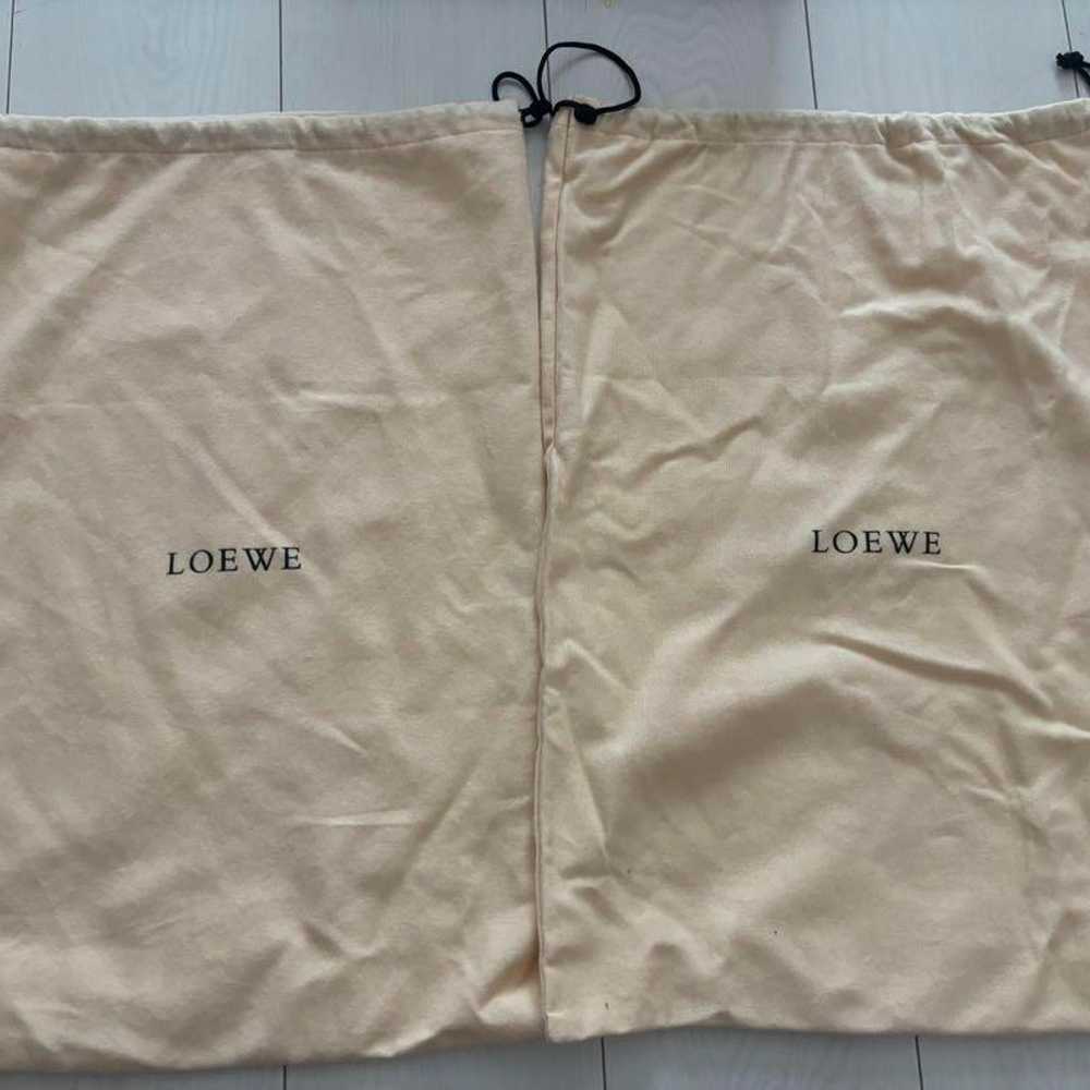 【Unused】LOEWE Long Boots Dark Brown Size 37 (24cm) - image 10