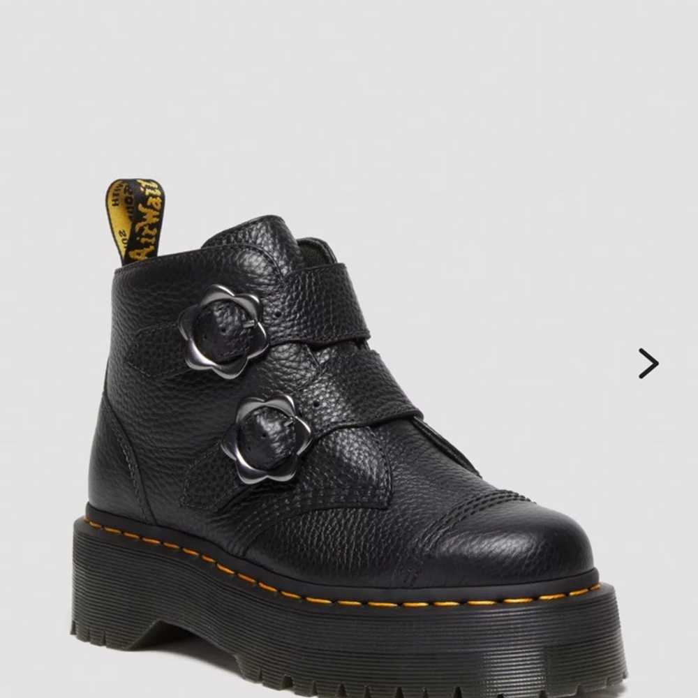 Dr. Martens Devon Heart Leather Platform - image 6