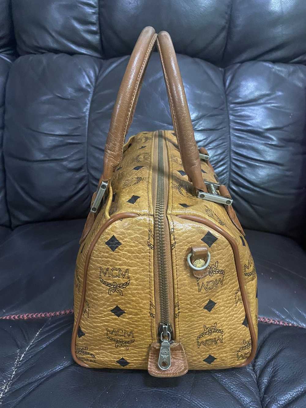 Authentic Vintage MCM Monogram Speedy 30 Hand Bag - image 9