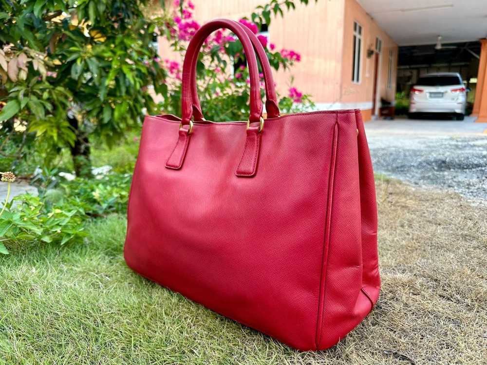 Authentic Prada Saffiano Lux Gelleria Large Tote … - image 2