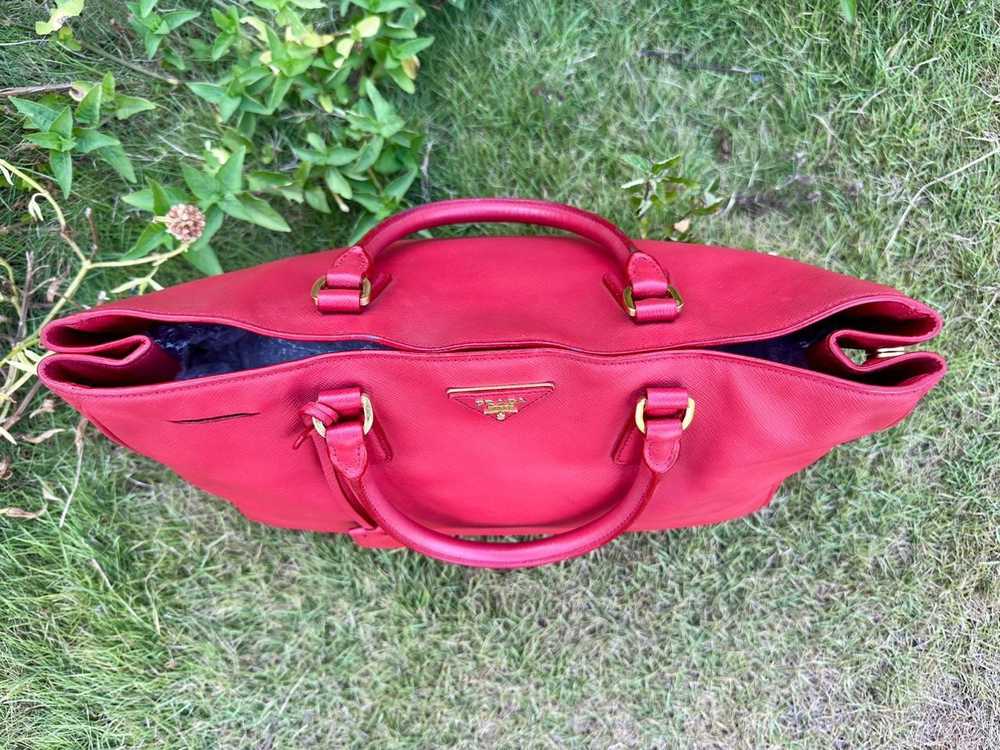 Authentic Prada Saffiano Lux Gelleria Large Tote … - image 5