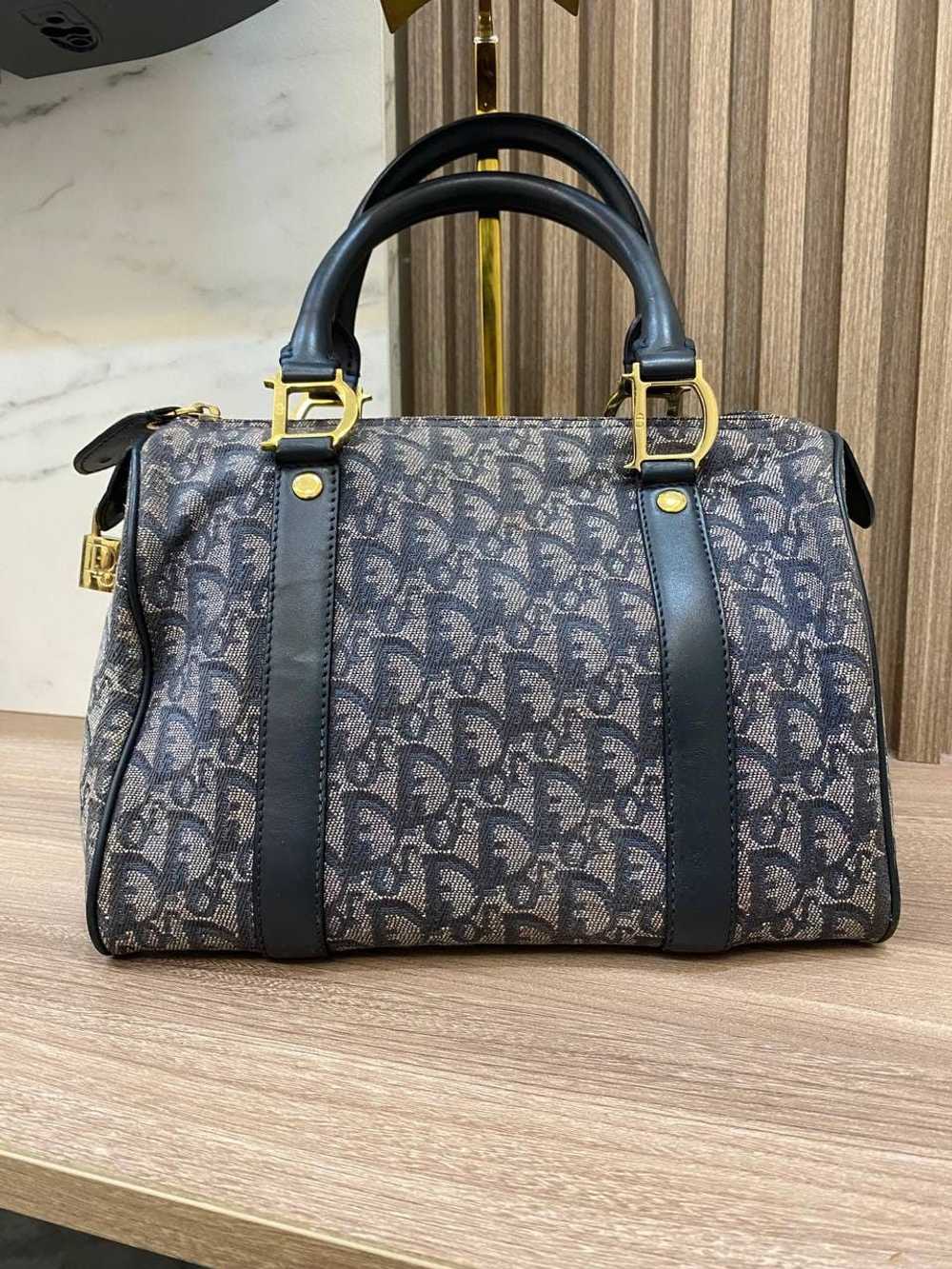 Authentic Christian Dior Trotter Mini Boston Bag - image 1