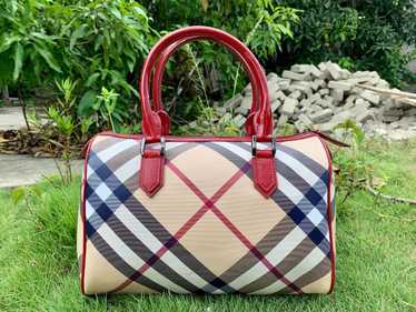 Authentic Burberry Nova Check Chester Boston Bag - image 1