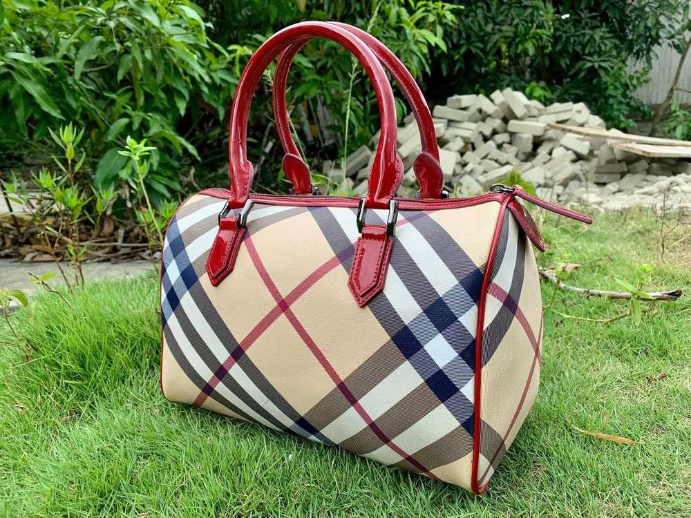 Authentic Burberry Nova Check Chester Boston Bag - image 3