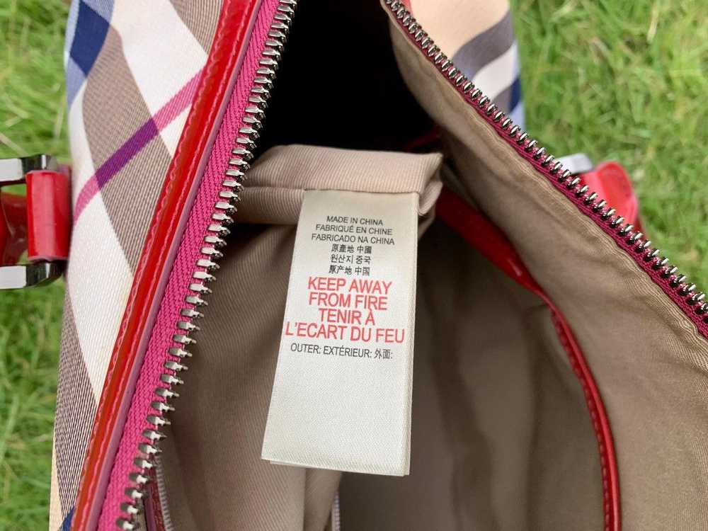 Authentic Burberry Nova Check Chester Boston Bag - image 9