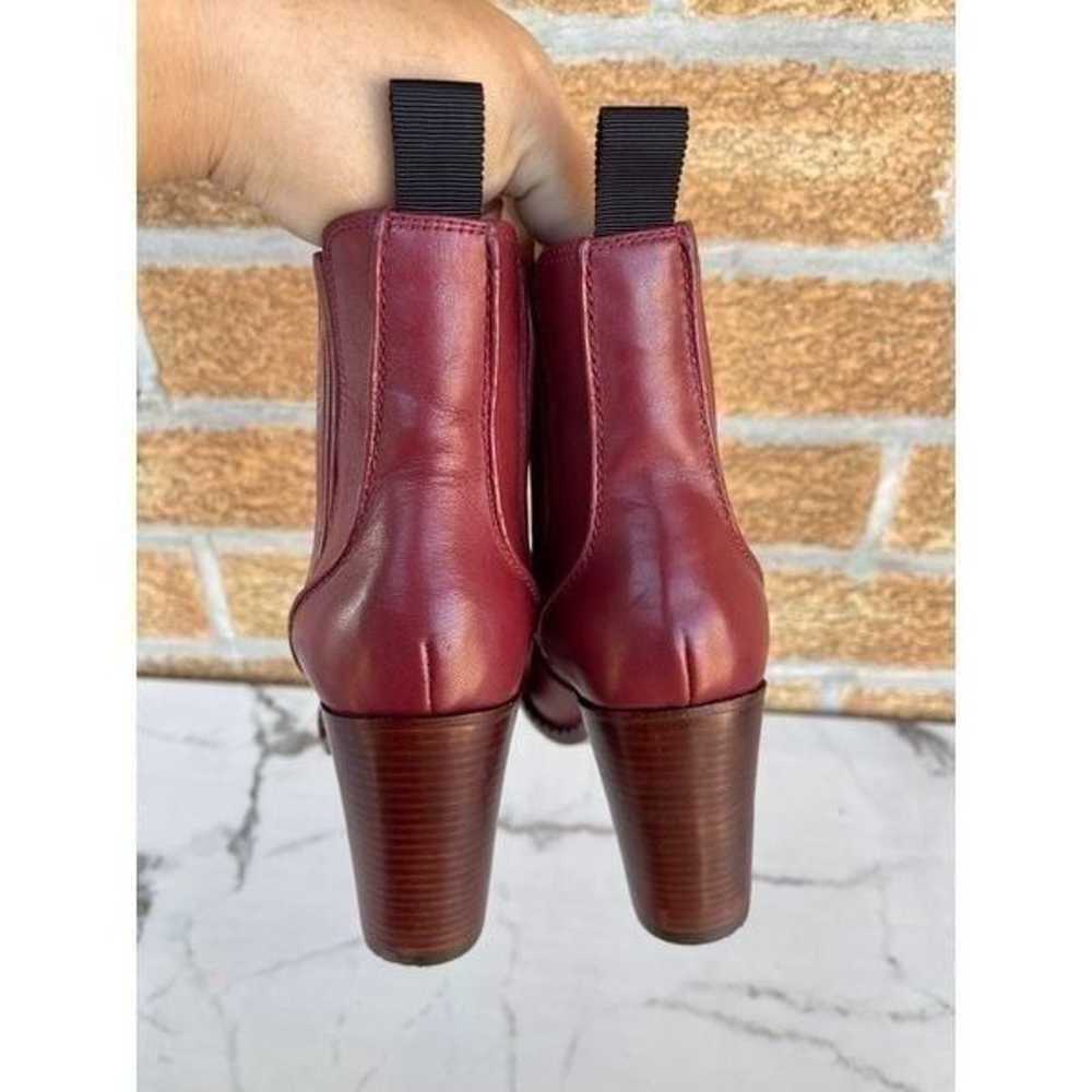 Marc By Marc Jacobs burgundy leather boots 37 - image 3