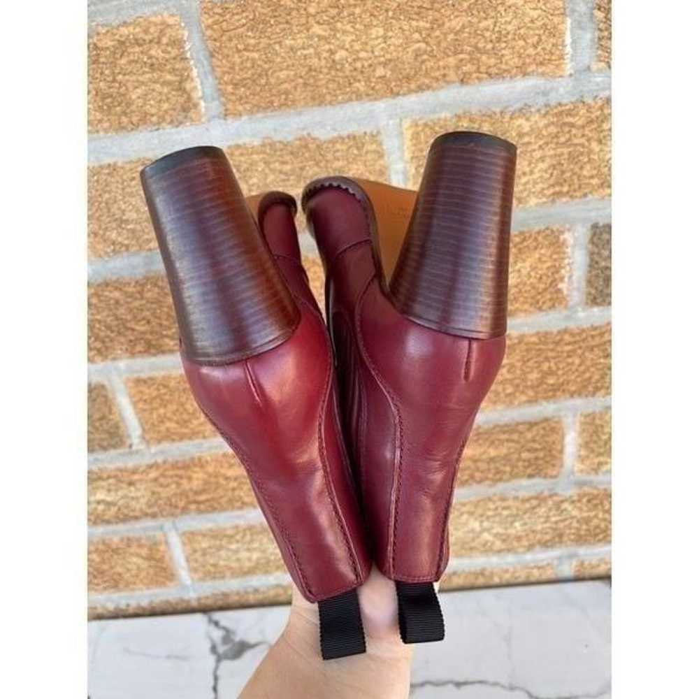 Marc By Marc Jacobs burgundy leather boots 37 - image 6