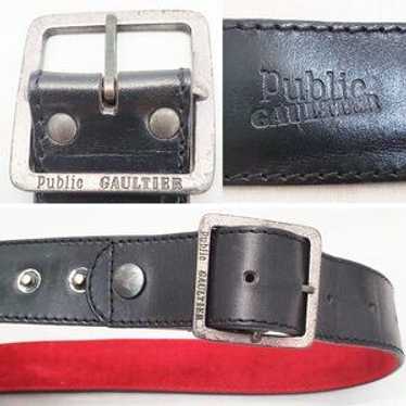 小物 Jean Paul GAULTIER brown belt Vintage 90's Jean Paul Gaultier Suede Utility Belt ///SOLD