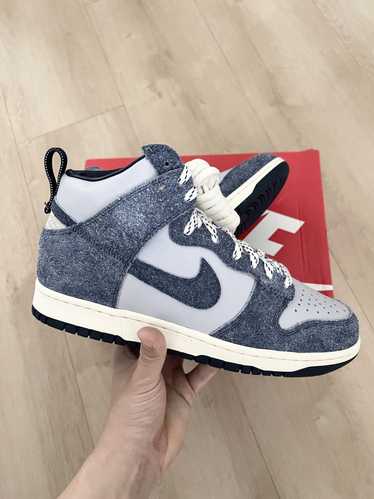 2021 Notre x Nike Dunk High Midnight Navy (size 9) - image 1