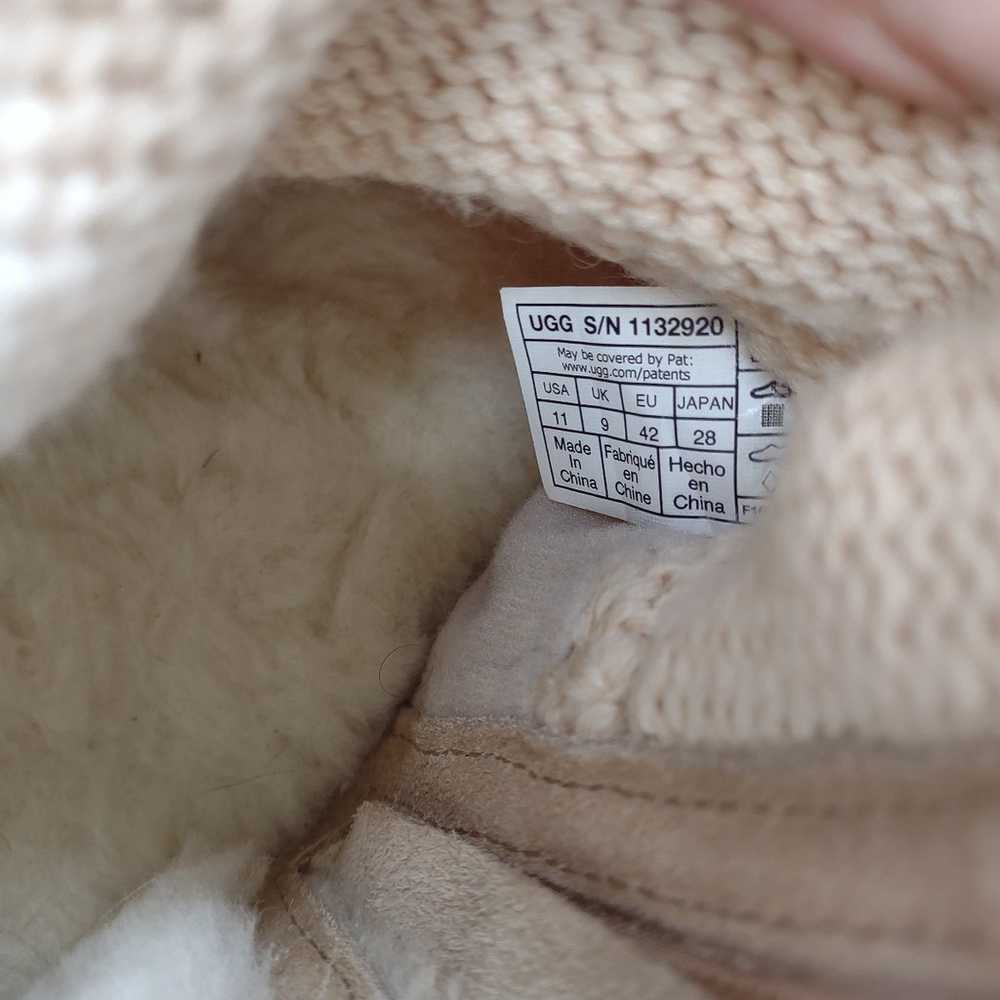 UGG Classic Mini Chunky Knit Cardy Natural Beige … - image 12