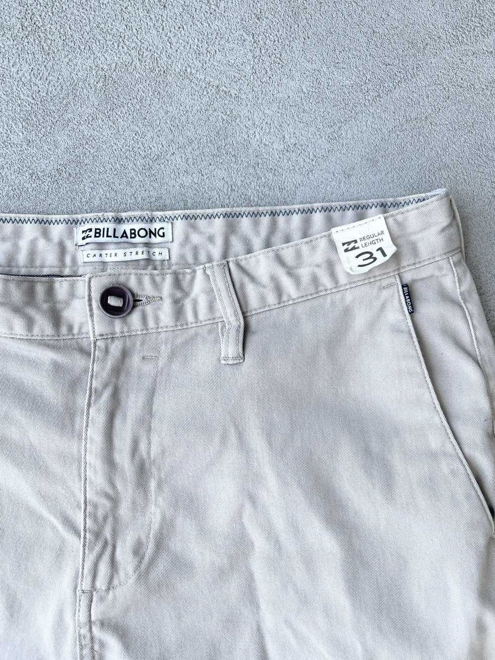 Vintage - STEAL! 2000s Billabong Khaki Shorts - image 2