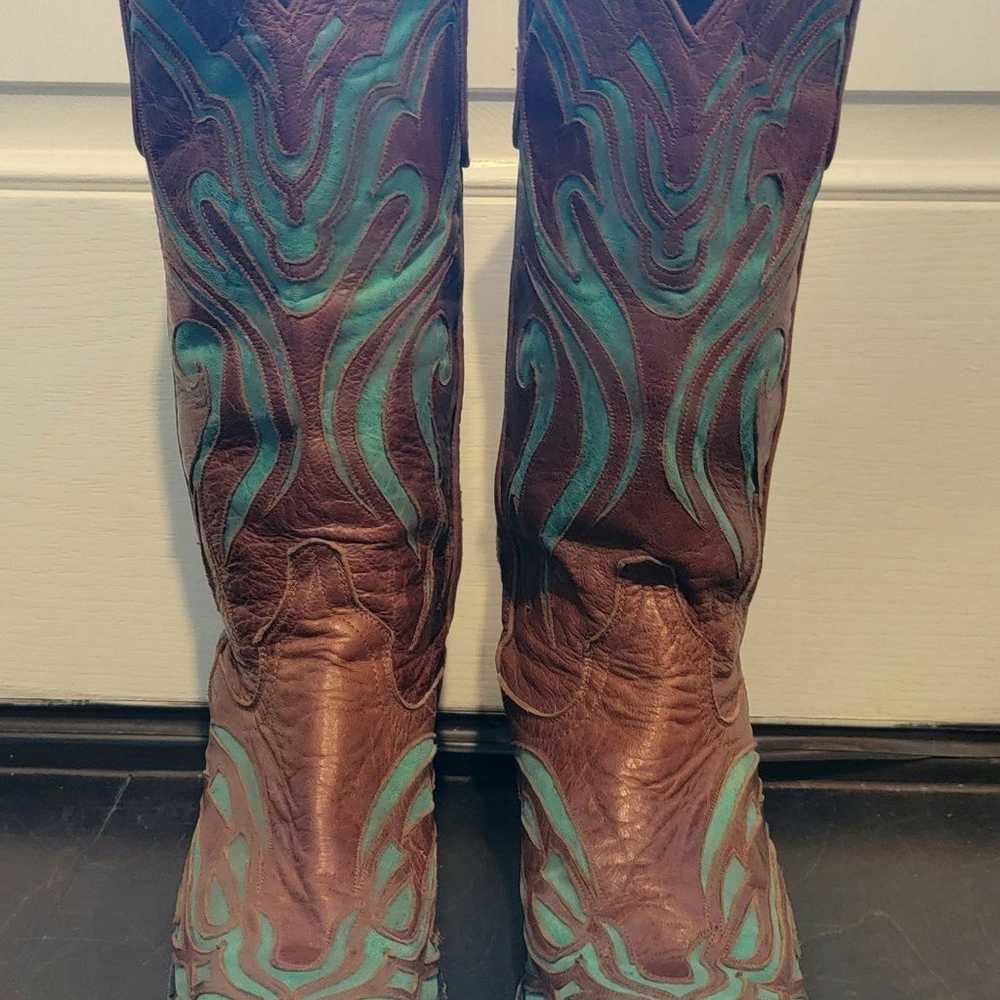 Cowboy Boots- Women's leather boots by Lane. Size… - image 1