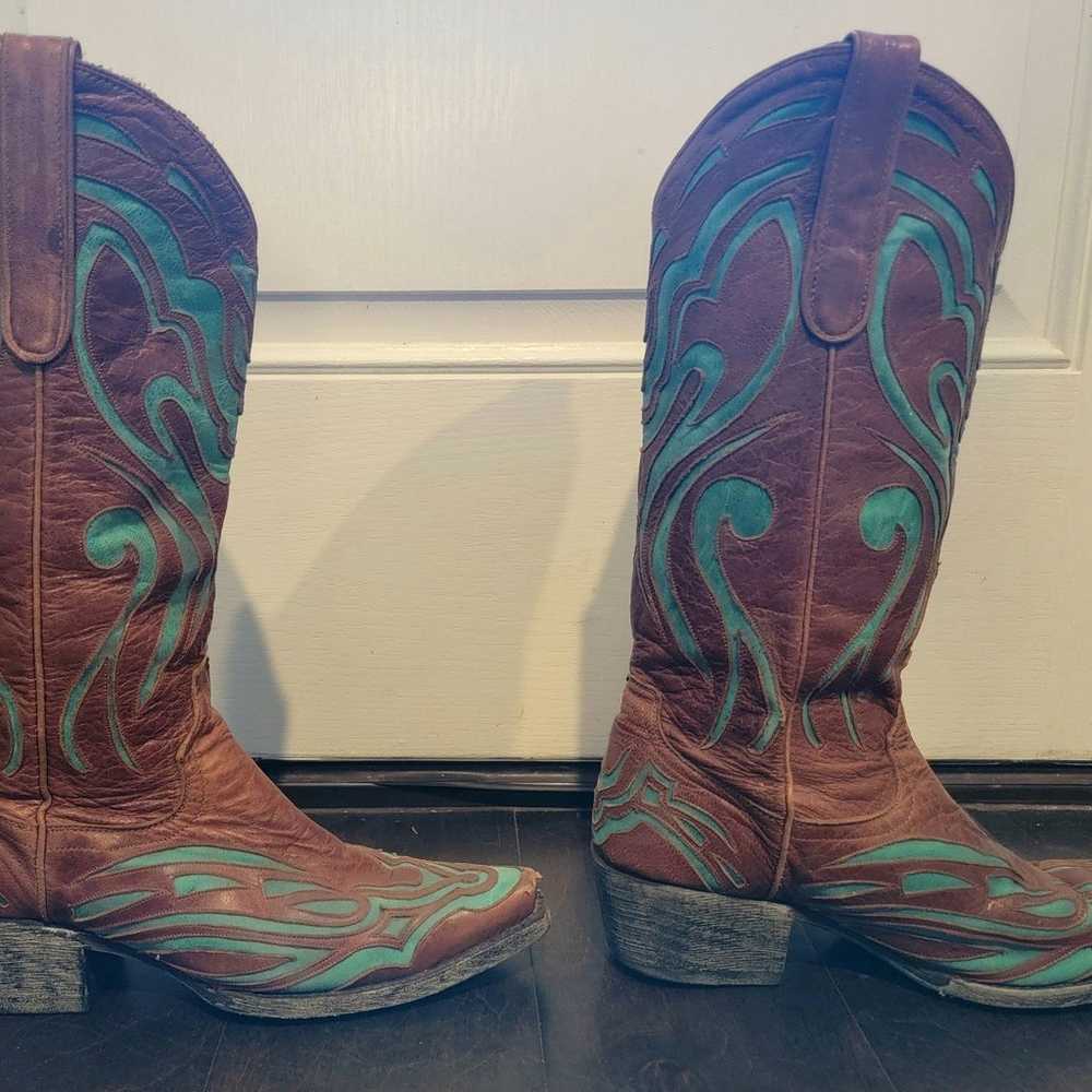 Cowboy Boots- Women's leather boots by Lane. Size… - image 2