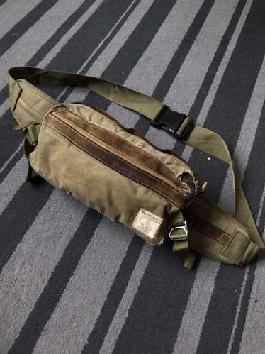 Vintage Master Piece Tactical Leather Waist Bag