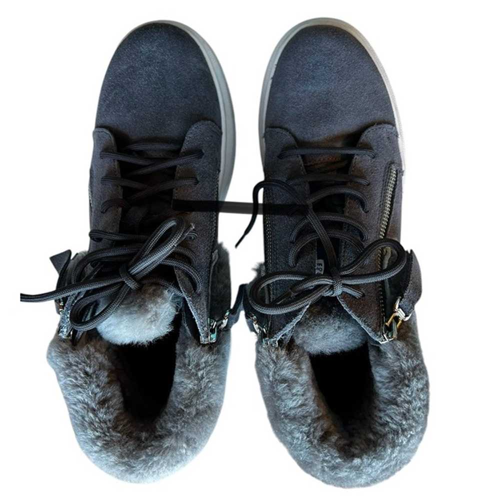 Cloud Nine Women’s Size 8 Gray Suede and Sheepski… - image 10