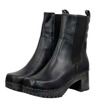 Mia Women's Justina Clog Boots Black Size 7 NEW Ch