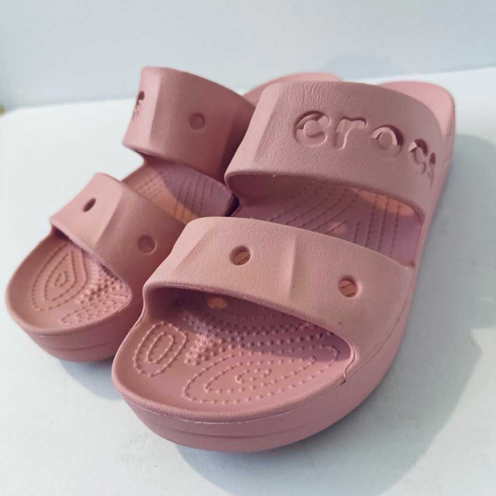 Crocs Women Petal Pink Baya Platform Sandals Slid… - image 6