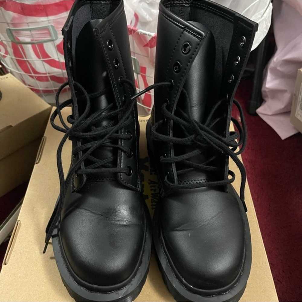 dr. Martens VEGAN 1460 BEX MONO LACE UP BOOTS - image 5