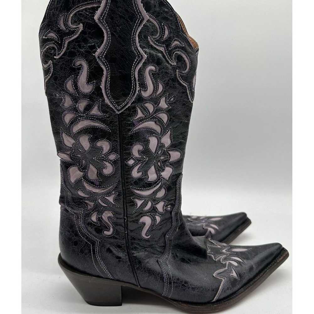 Stetson Women's Western Boots. Lilac Underlay Siz… - image 1