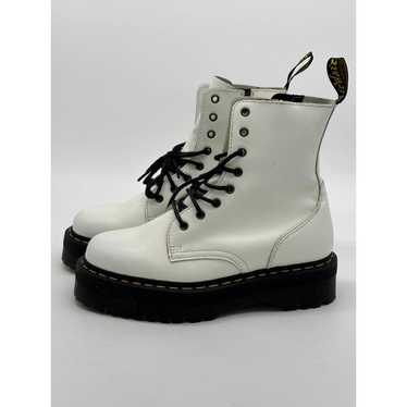 Dr. Martens Boots Unisex M9 W10 White Jadon Platf… - image 1