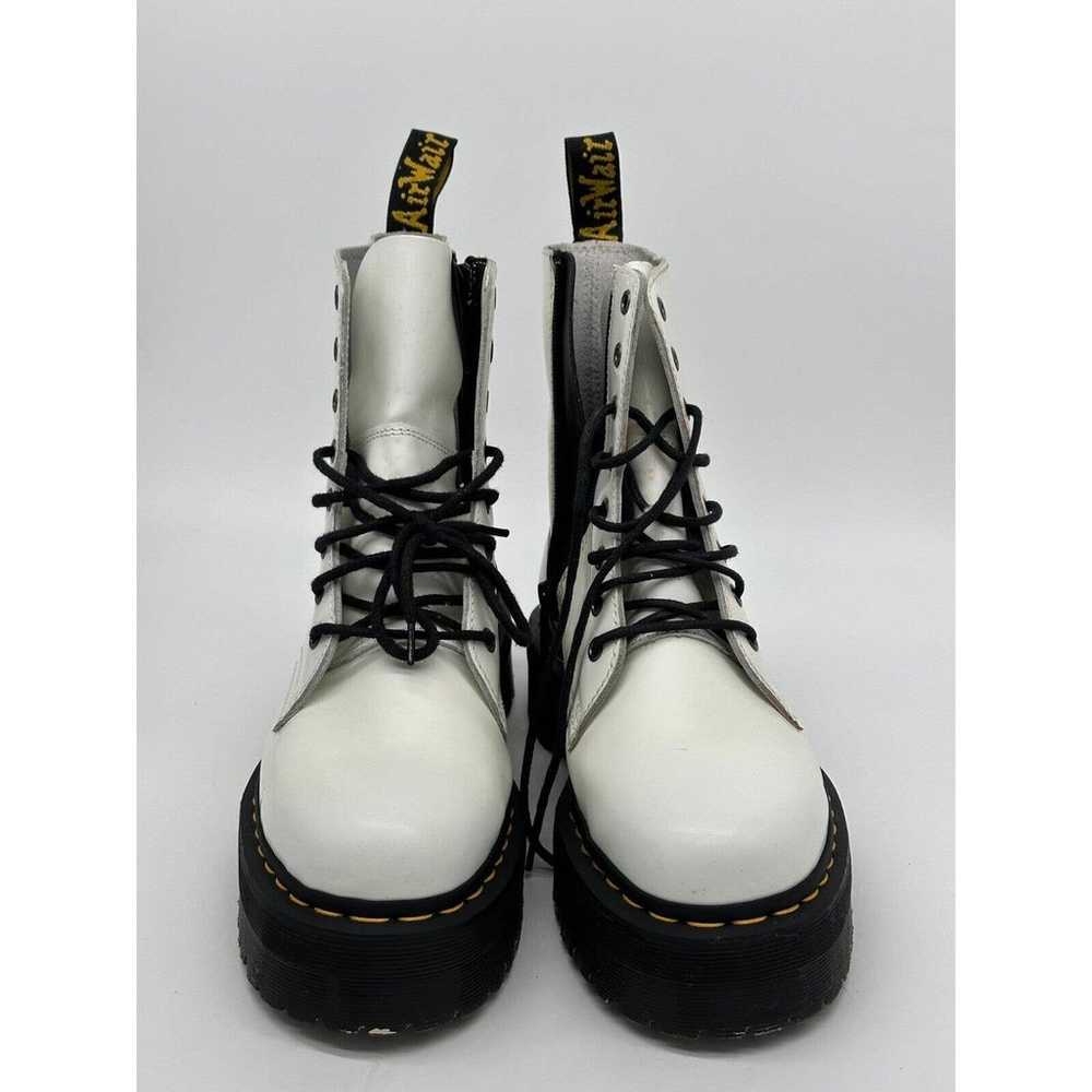 Dr. Martens Boots Unisex M9 W10 White Jadon Platf… - image 3