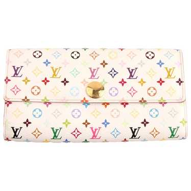 Louis Vuitton Sarah cloth wallet