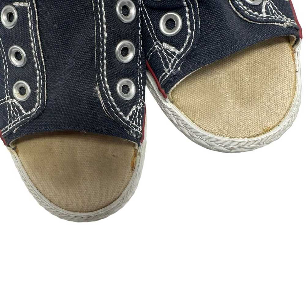 Converse Sandal Womens 7 Navy All Star Cut Away S… - image 11