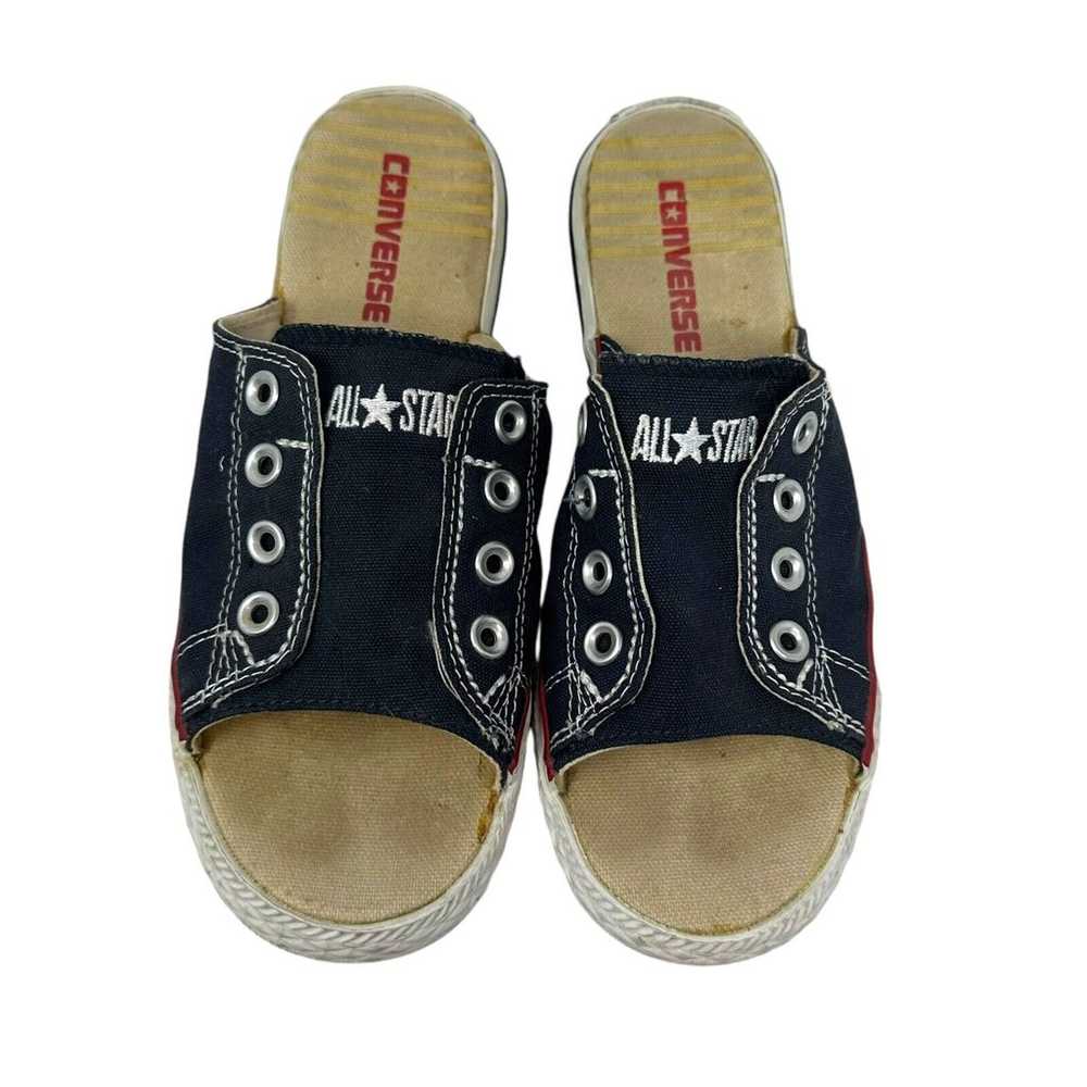 Converse Sandal Womens 7 Navy All Star Cut Away S… - image 3