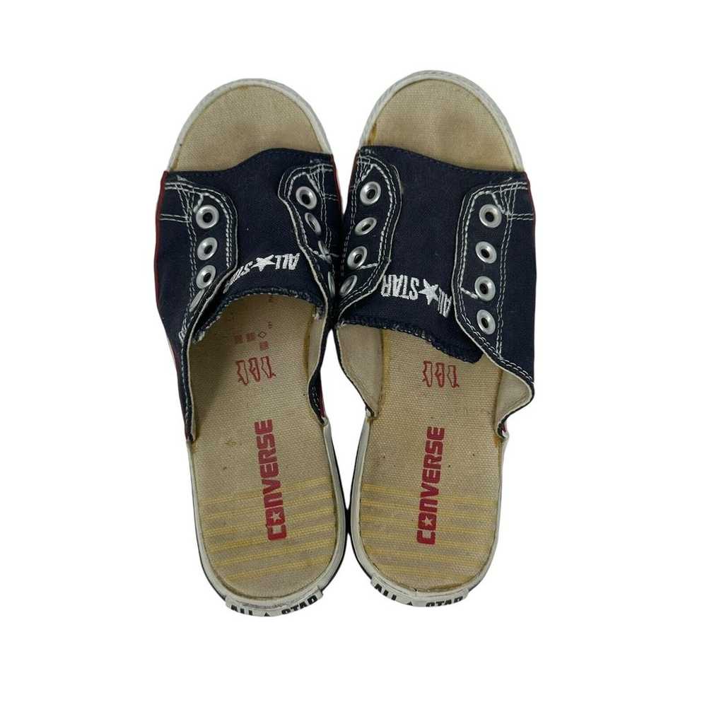 Converse Sandal Womens 7 Navy All Star Cut Away S… - image 9