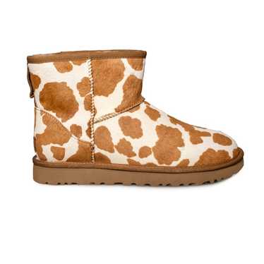 UGG Classic Mini Booties Cow Print Ankle Boots Sh… - image 1