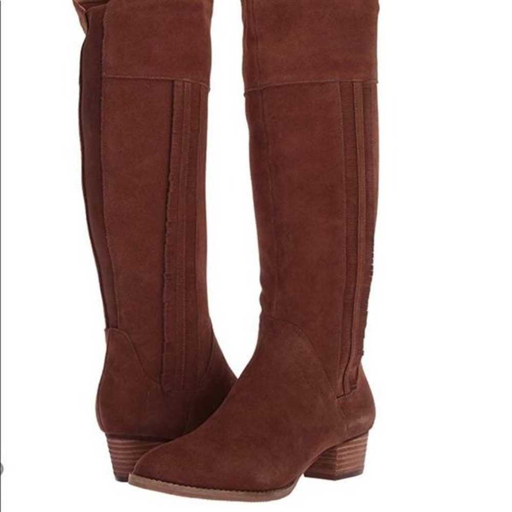 Blondo Women's Brown Nestle Knee High Suede Water… - image 1