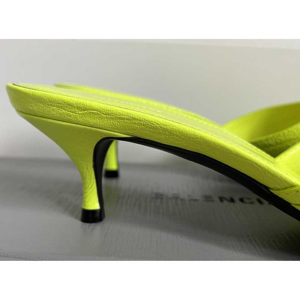 Balenciaga Cagole leather sandal - image 12