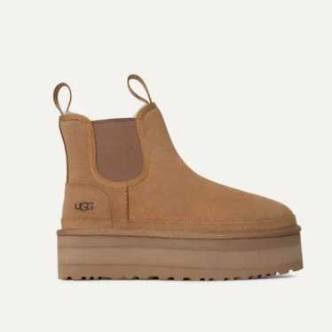 UGG Neumel Platform Chelsea Chestnut