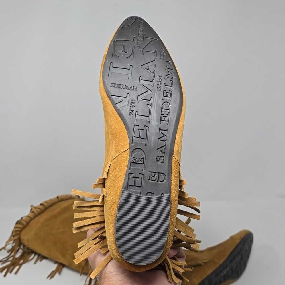 Sam Edelman Utah Fringe Sue Knee High Pointed Boo… - image 5