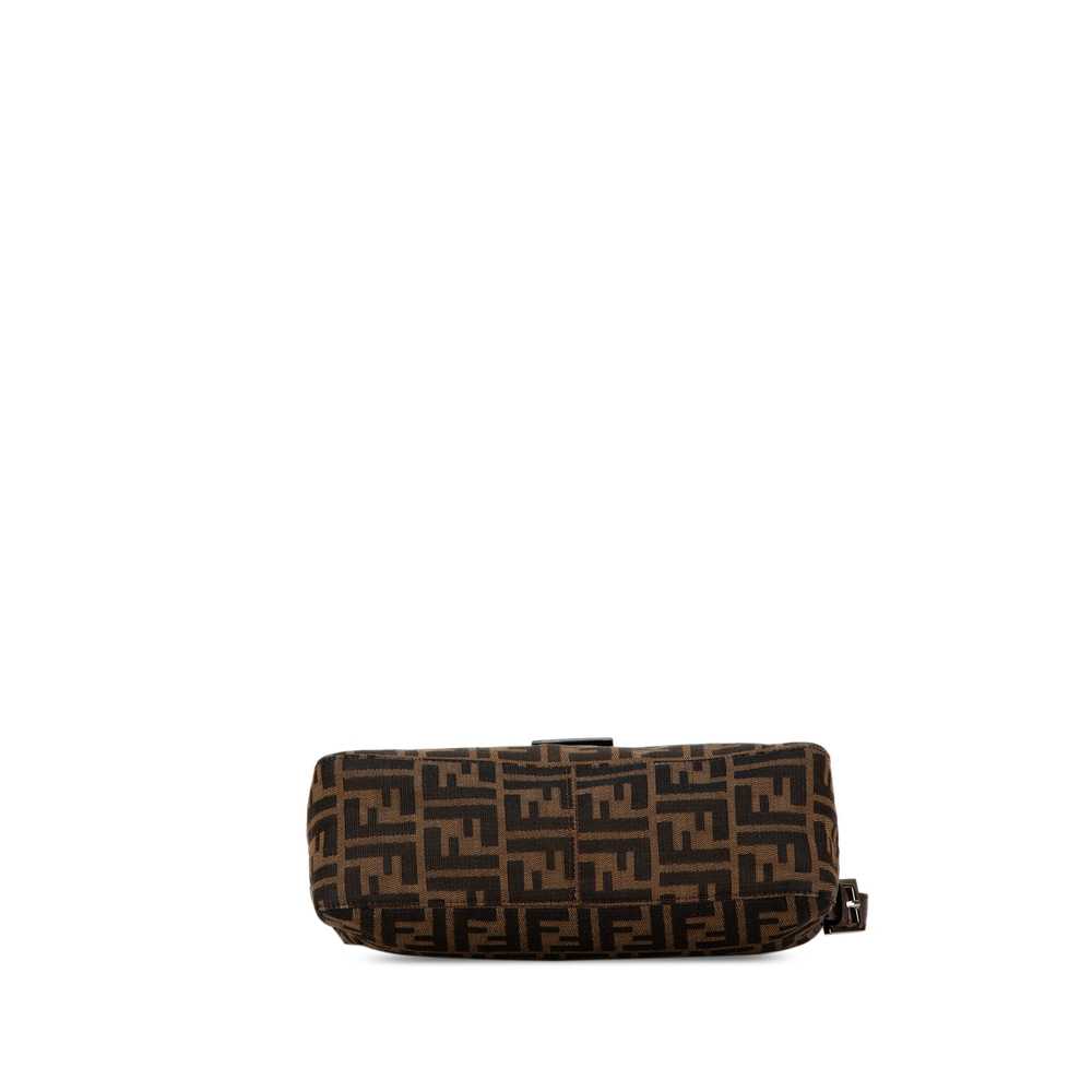 Brown Fendi Zucca Canvas Shoulder Bag - image 3