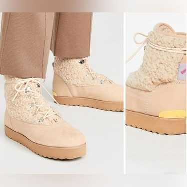 NEW Larroude | Vail Boots in Sand & Cream Sz 8