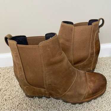 Sorel Lea Wedge Joan of Arctic Wedge Chelsea Elk C