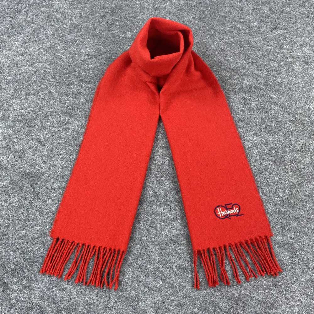 Harrods × Vintage Harrods Scarf # Muffler # Neckw… - image 1