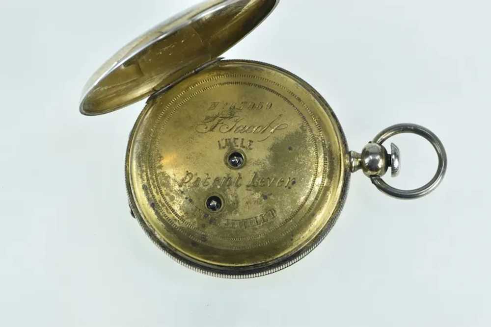 F Jacole Full Jeweled Pocket Watch [CTQX] - image 3