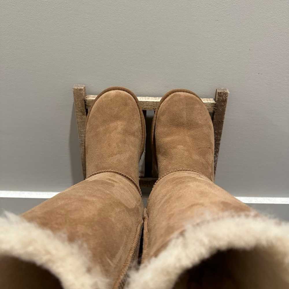 UGG Bailey Bow Tall II Women's Chestnut Shearling… - image 10