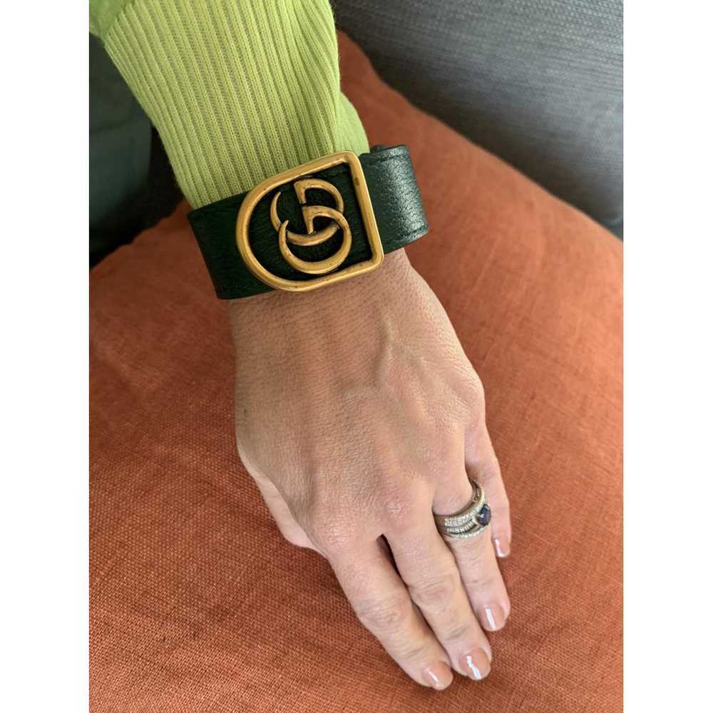 Gucci Gg Running leather bracelet - image 7