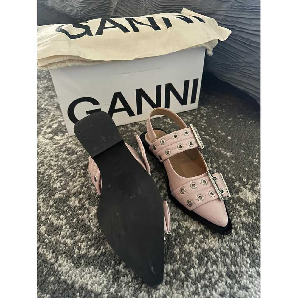 Ganni Vegan leather ballet flats - image 2